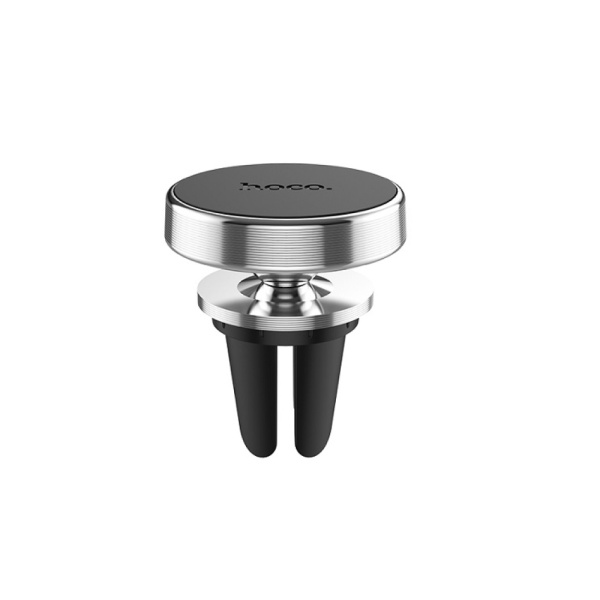 Держатель смартфона автомобильный HOCO CA47 серебристый